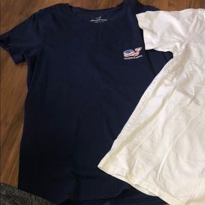 2 Vineyard vines tees